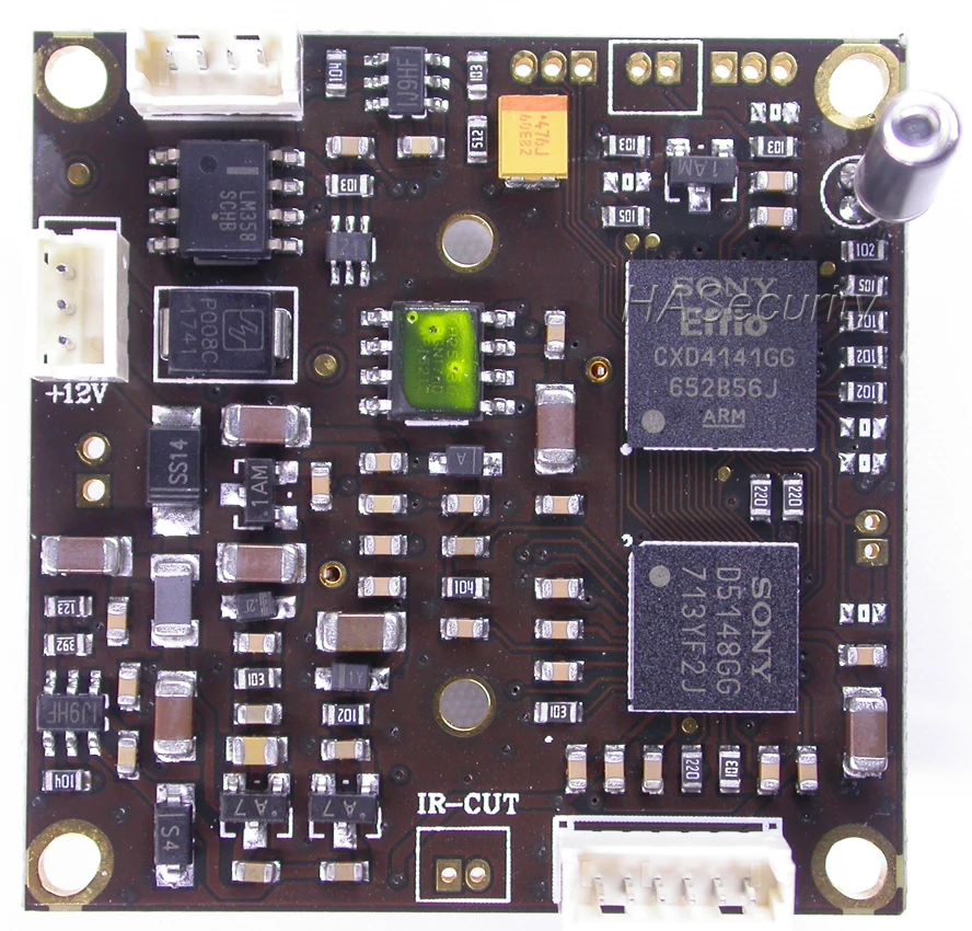 WDR 1/" sony Super HAD II CCD ICX662 ICX663+ CXD4141 CCTV камера Модуль платы блока программного управления+ OSD кабель+ CS Объектив(Поддержка UTC