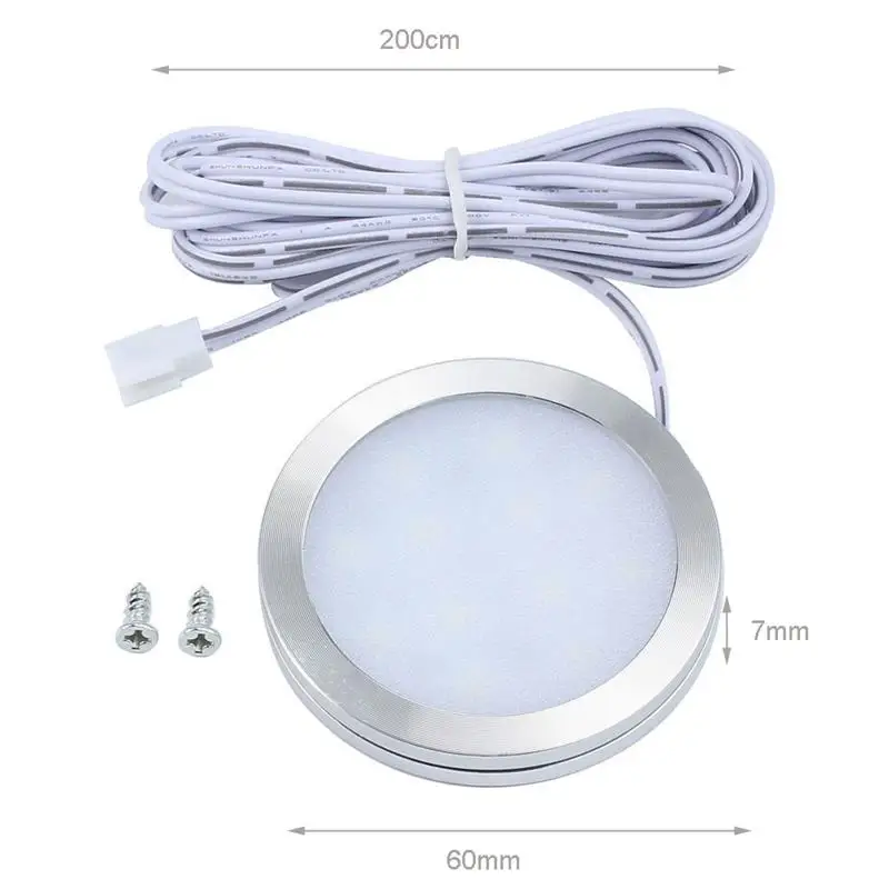 Светодиодный светильник для шкафа 2 Вт с адаптером питания 12 В Домашний