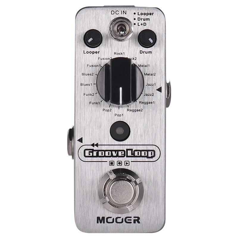 MOOER паз петля барабанная машина и педаль петлителя 3 режима Макс. 20 мин запись