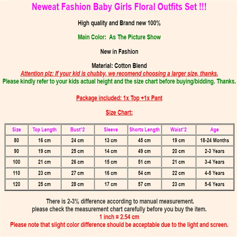 Fashion Kid Baby Girl Floral Clothes Sets Off Shoulder Short Sleeve Crop Tops Bow Wide Leg Pants 2Pcs Summer Outfits 18M-6Y | Мать и