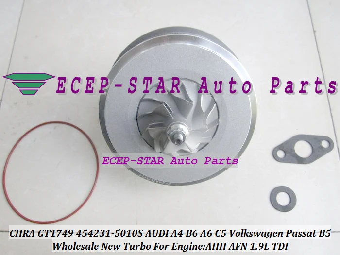 Бесплатная доставка турбо CHRA картридж GT1749 454231 5010S 0002 для AUDI B6 A6 C5 Volkswagen VW Passat B5 AHH AFN
