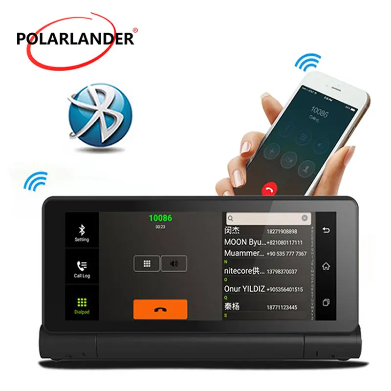 AVIN автомобильный gps DVR 3g 480*5 0 Android 1280 двойной камера центральной консоли Навигатор