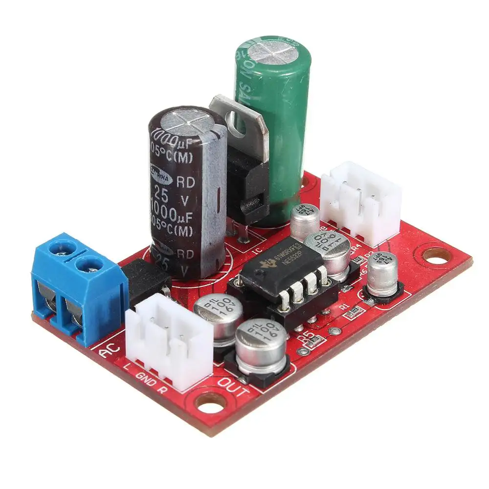 LEORY 3 шт. обновленная DC 9 24V аудио Плата OP AMP микрофонные предусилители плата модуля