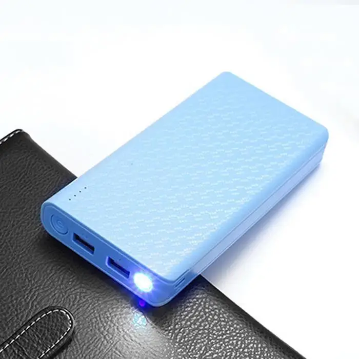 Портативный светодиодный индикатор 18650 DIY Powerbank чехол Dual USB выход батарея