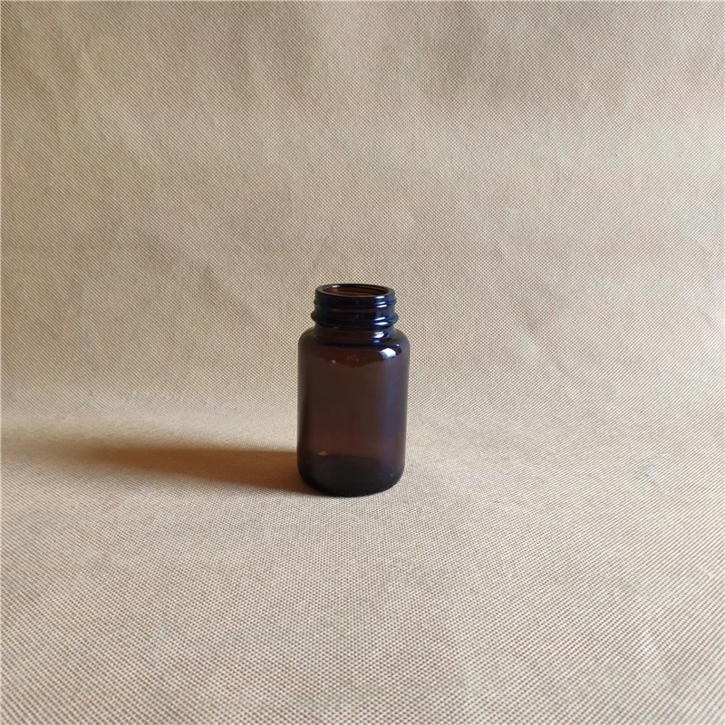 5 шт 100 мл коричневый широкий рот Стеклянный Флакон Реагента Химический реагент