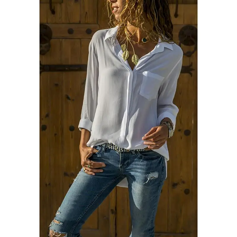 

Female Blusas Spring Autumn Blouse Office Lady Shirts Women Blouses Leisure Long Sleeve Plus Size 3XL Tops Casual Shirt SJ885C