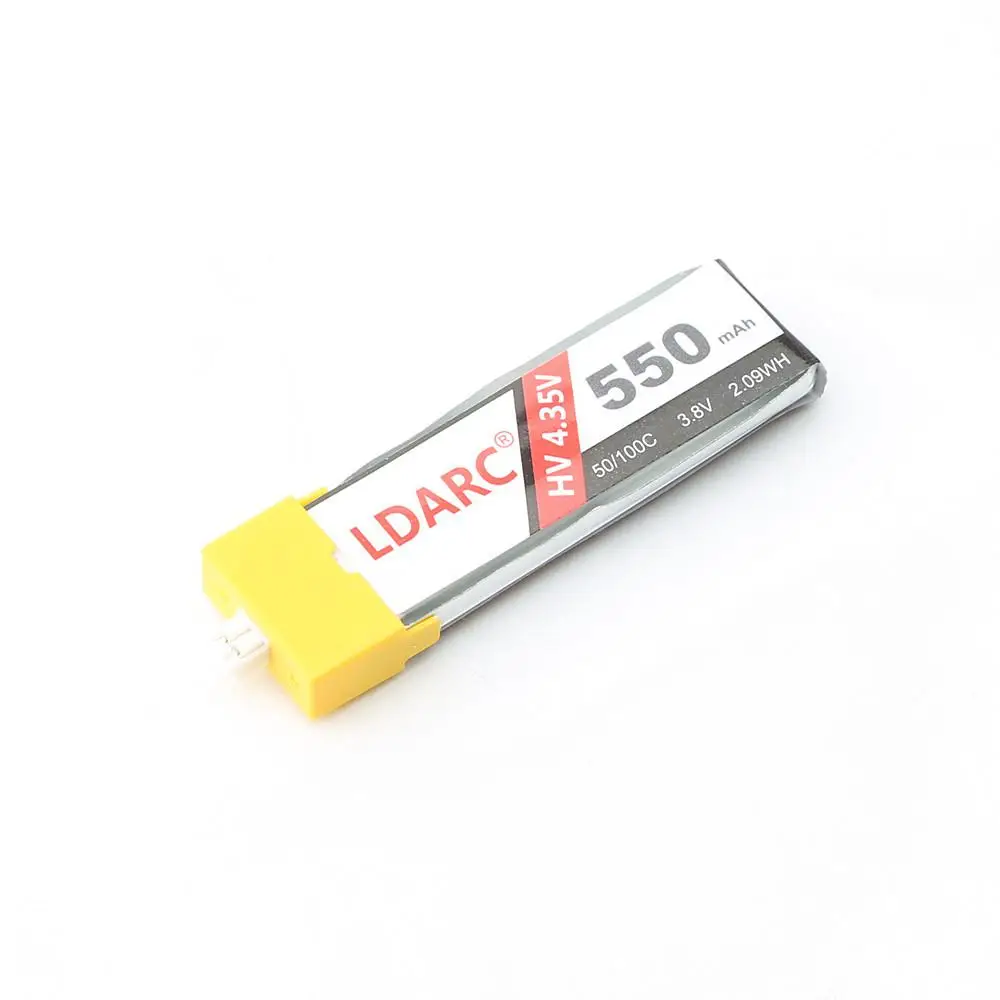 5 шт. LDARC 550 мАч 3 8 в 50C LiHV LiPo аккумулятор PH2.0 разъем TINY 8X TINY7 B06 BetaFPV Beta75 индуктор FPV Plus