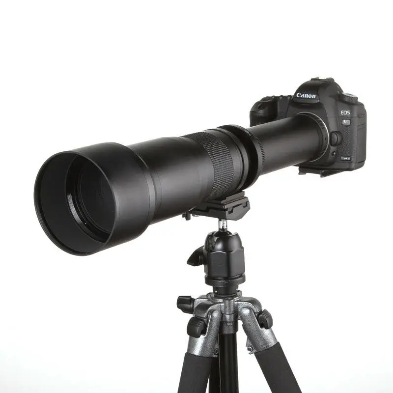 JINTU 650 1300mm f/для детей от 8 до 16 Супер телефото зум объектив для цифровой