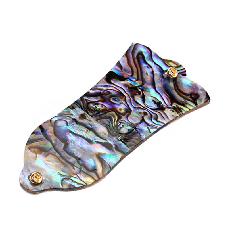 Натуральный корпус Abalone электрогитара шпренгельная стяжка крышка с 2 отверстиями