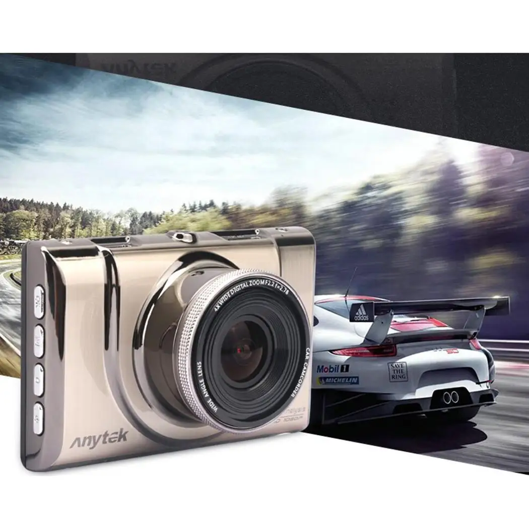 Антек A100 + 3 '񟞨 P Видеорегистраторы для автомобилей Камера Dash Cam 6G