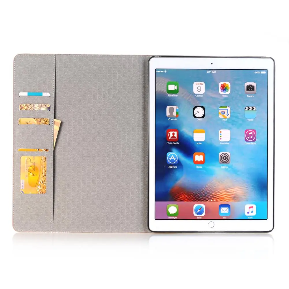 Для 2018 iPad 9 7 дюймов авто спящий/Пробуждение Магнитный карта мира Смарт Флип