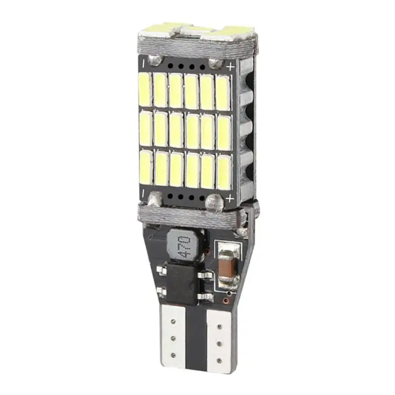 1 шт. автомобильная светодиодная лампа s T15 Вт 16 45 SMD4014 заднего хода сигнала
