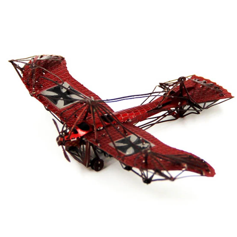 Etrich Rumpler Taube 3D металлические Пазлы DIY Nano набор моделей лазерная резка сборка пазл