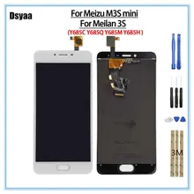 5 дюймов для Meizu M3 S M3S Mini сенсорный ЖК экран цифровой сборки Замена