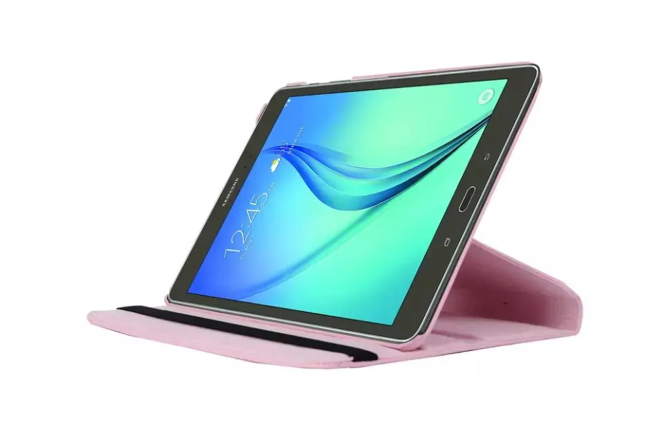 Вращающийся на 360 градусов чехол из искусственной кожи для планшета Samsung Galaxy Tab A 9 7