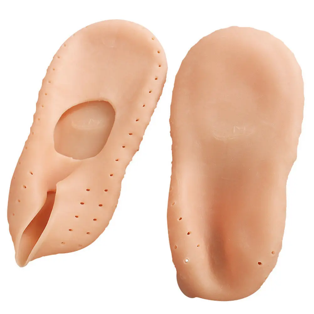 S/M/L1Pair силиконовые Увлажняющие гелевые носки для пятки трещины ног защита и уход