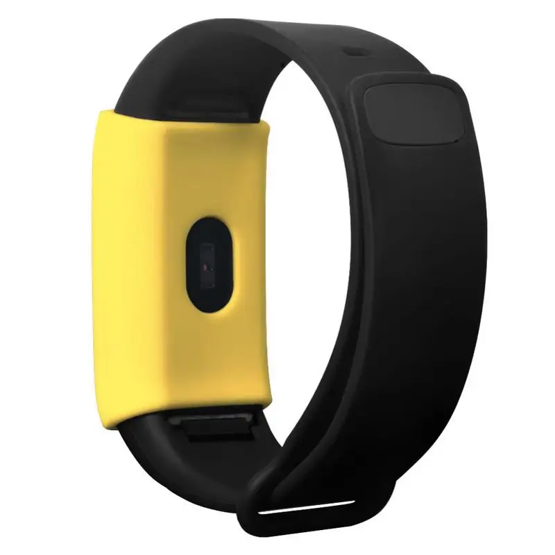 Силиконовый чехол для часов Huami Amazfit COR Meter умный простой защитный желтый