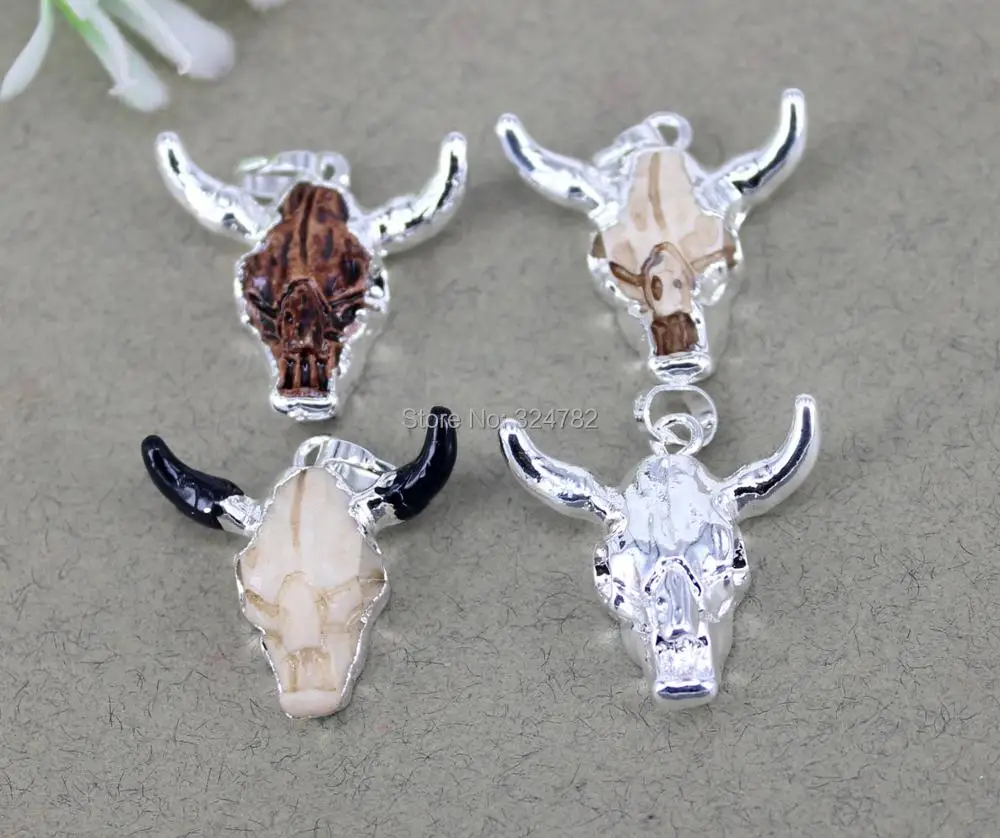 10 шт. подвески в виде головы крупного рогатого скота | Украшения и аксессуары