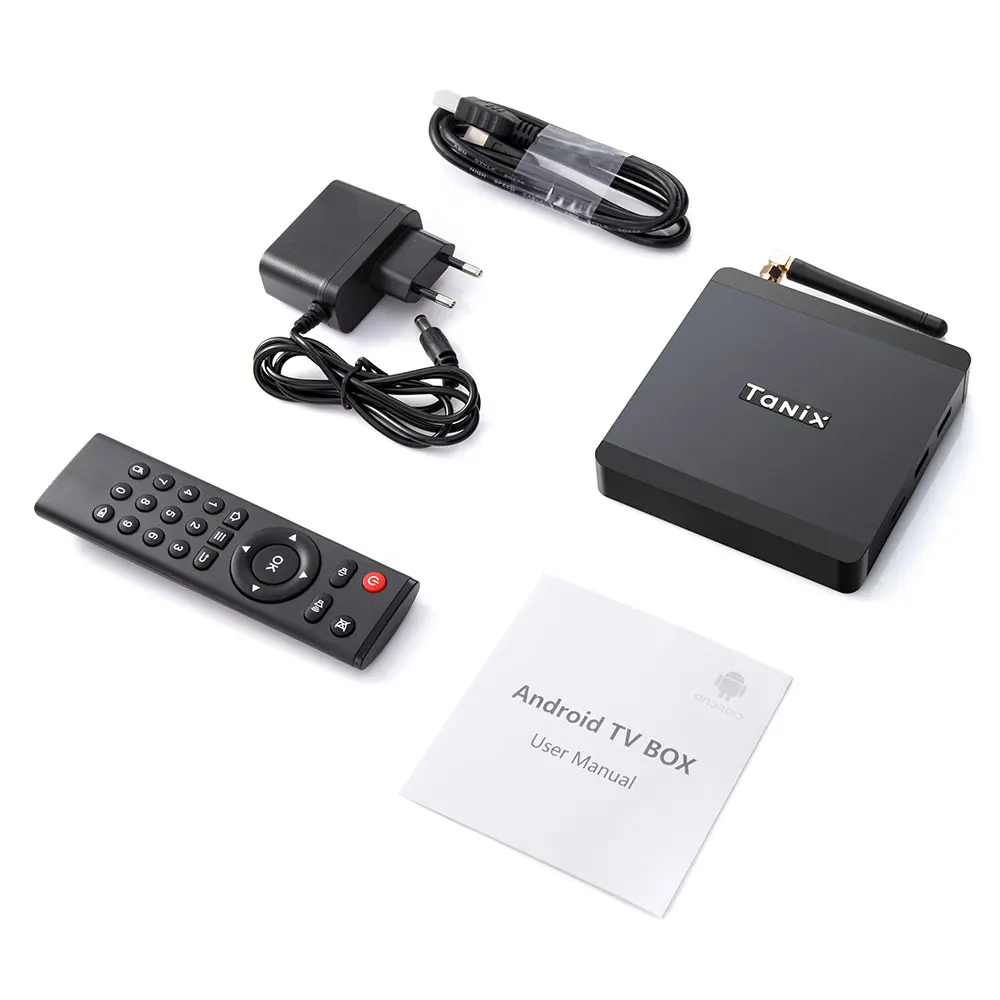 Tanix TX5 Max Android 8 1 ТВ Box Amlogic S905X2 4 Гб LPDDR4 32 ГБ памяти на носителе EMMC Декодер каналов