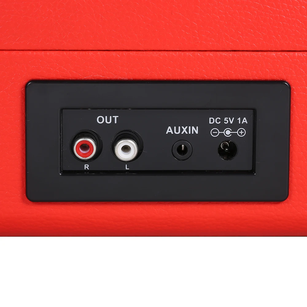 Портативный проигрыватель с динамиками винтажный граммофон Проигрыватель