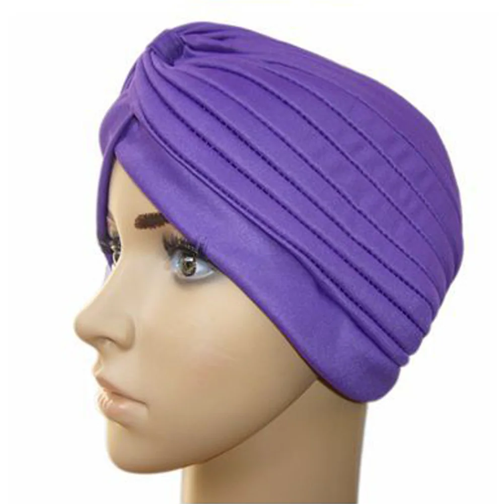 Высокое качество девушки дамы 8 цветов Moder шляпа Мусульманский Стиль Женская