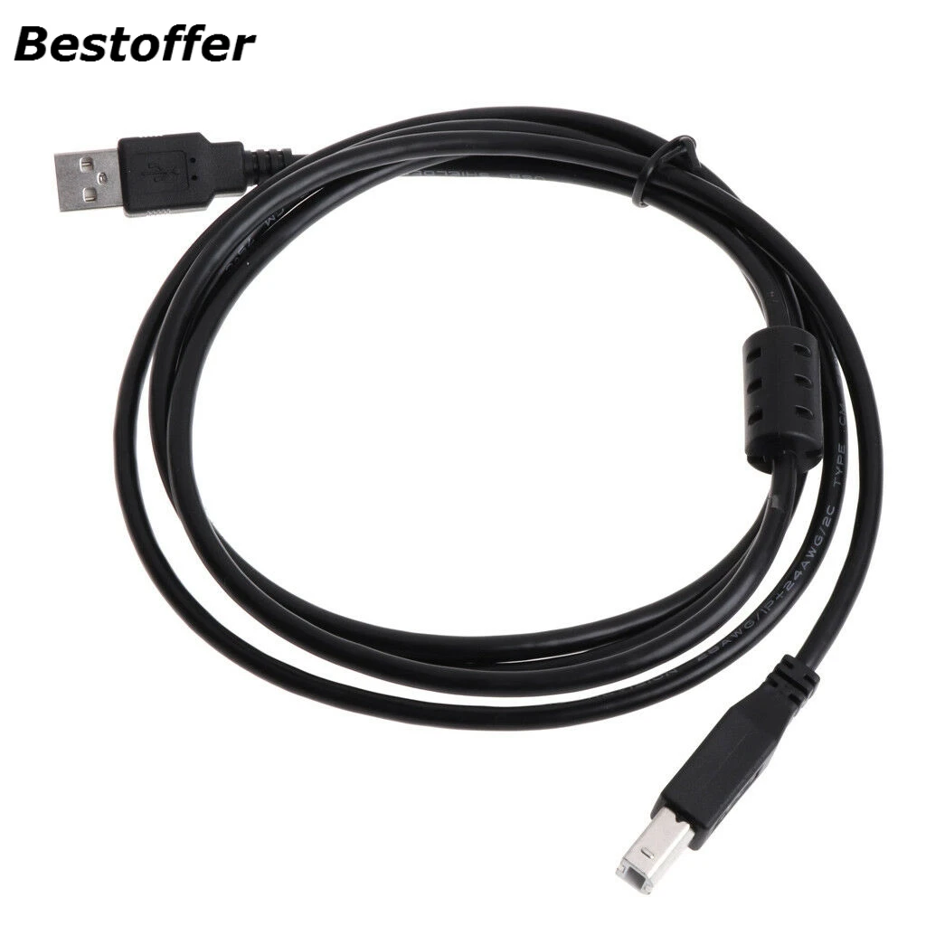 Кабель для печати USB 2 0 сканер принтера тип A штекер на B кабель синхронизации