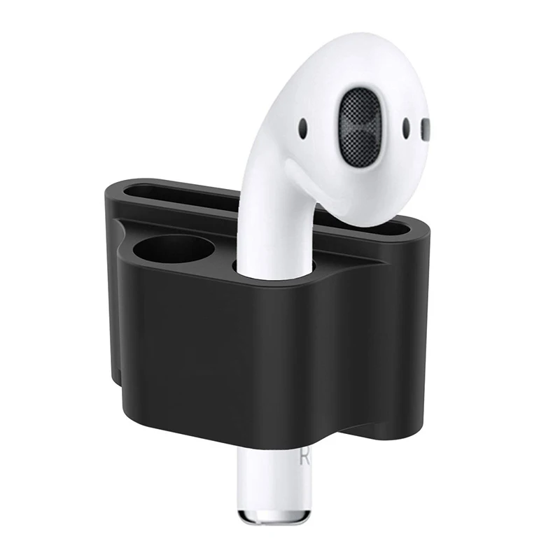 Гарнитура для Apple iWatch аксессуары AirPods силиконовые держатели беспроводных