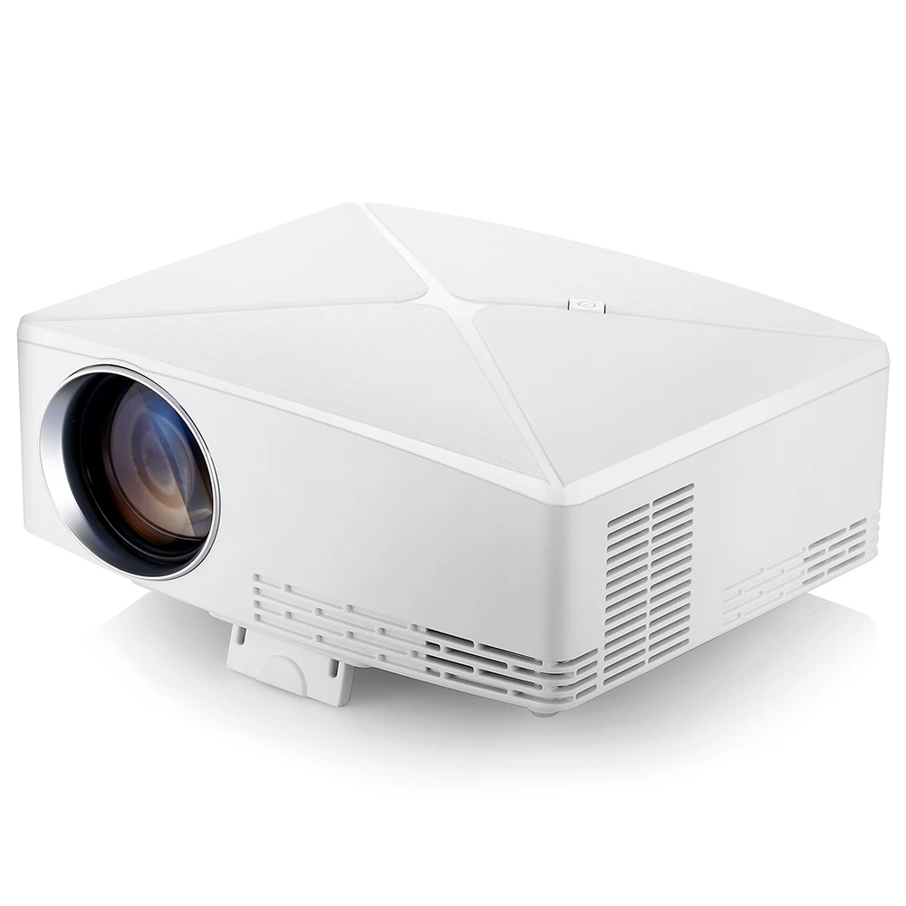 Новый VIVIBRIGHT C80 Портативный ЖК проектор 1080P домашний кинотеатр 1500 люмен 1280*720P 16:9