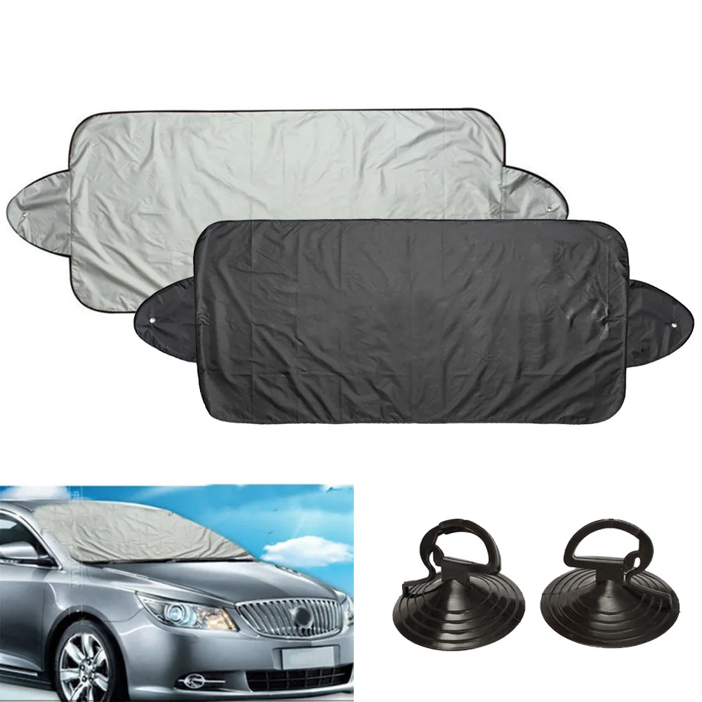 1 пара солнцезащитных козырьков от мороза Складывающийся чехол для защиты