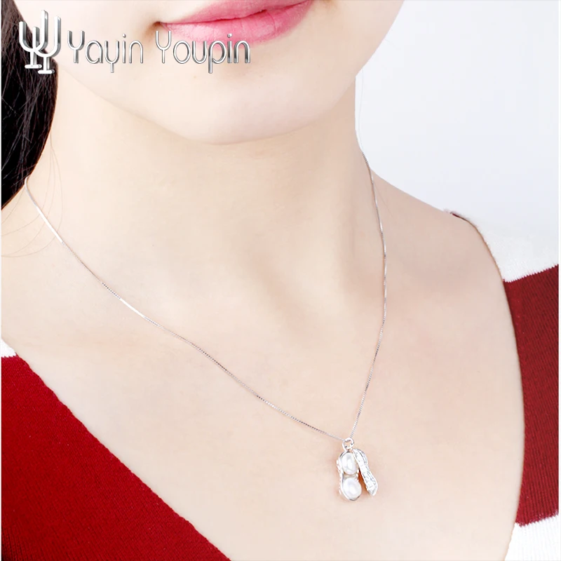 

925 silver jewelry pendant vintage pearl pendant necklace female girl beautiful present top technology factory outlets Jewelry