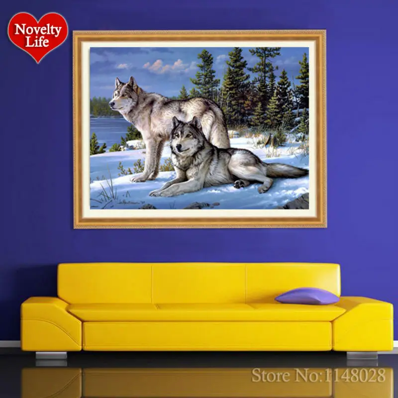 Алмазная живопись вышивка крестиком животное квадратная рукоделие мозаика