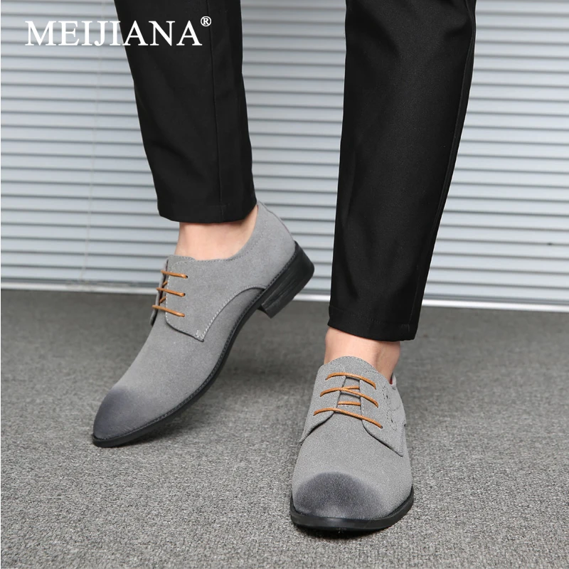 Обувь для мужчин на шнуровке из искусственной кожи 2019 Сумки Размеры с острым