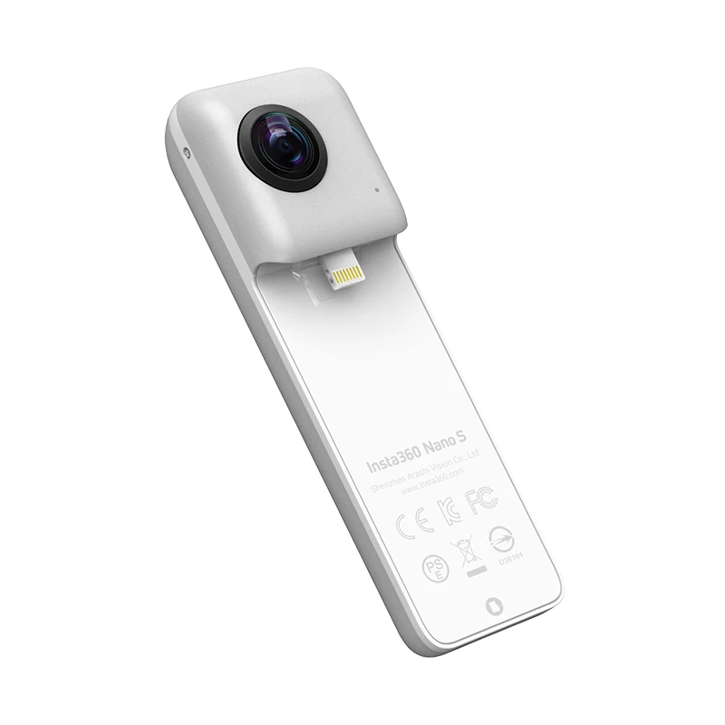 Insta360 Nano S 4K 360 VR видео панорамная камера 20MP фотографии для iphone|Видеокамеры °| |