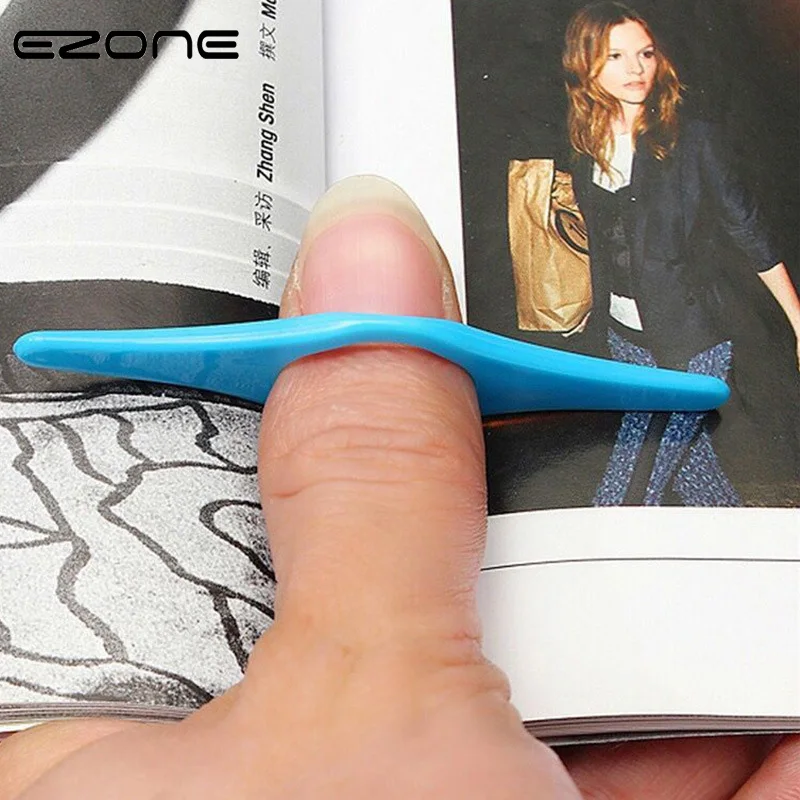 EZONE 2 шт. многофункциональный держатель страниц книги страница книги инструмент для фиксации школьников обучения артефакту как Закладка большого пальца Подставка для книг