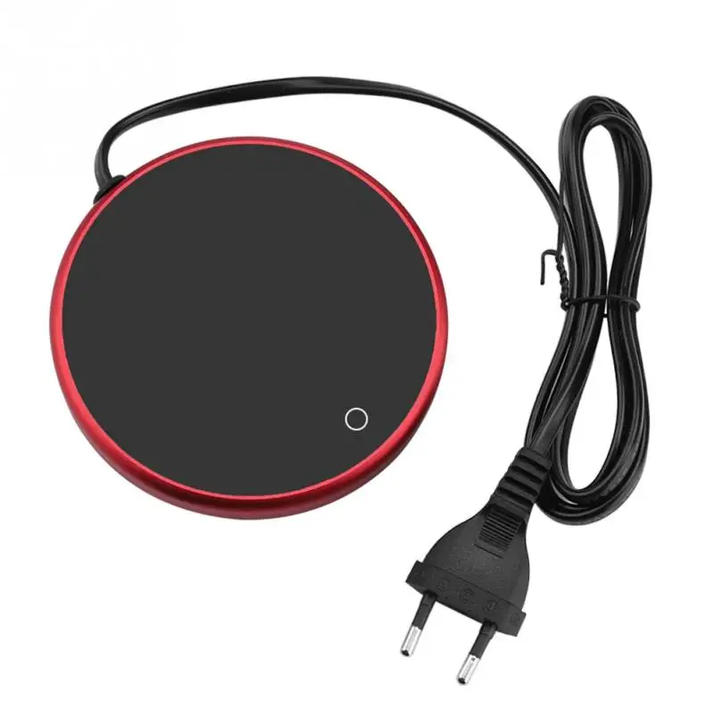 Electric Cup Warmer Pad Desktop Tea Coffee Milk Mug Heater Coaster Tray 220-240V | Дом и сад