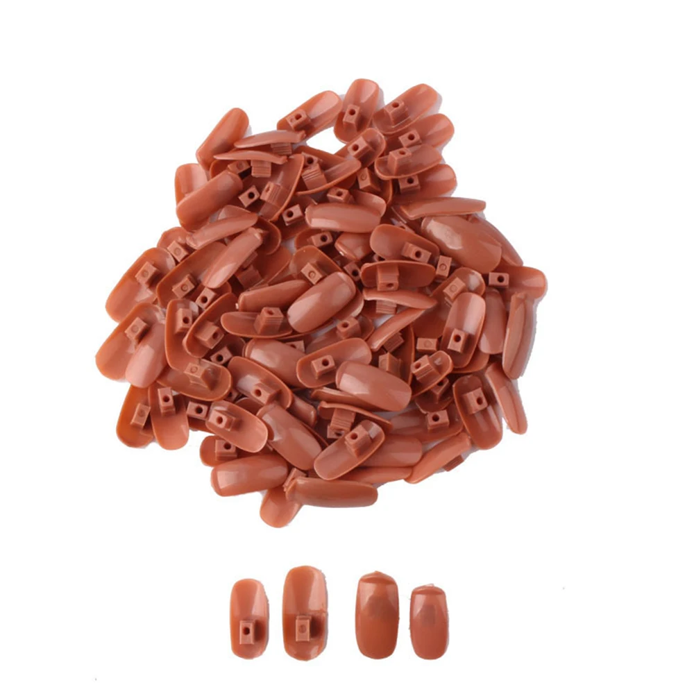 Ручная работа для ногтей + 100 шт. кончики ручной инструмент рукоделия упражнений