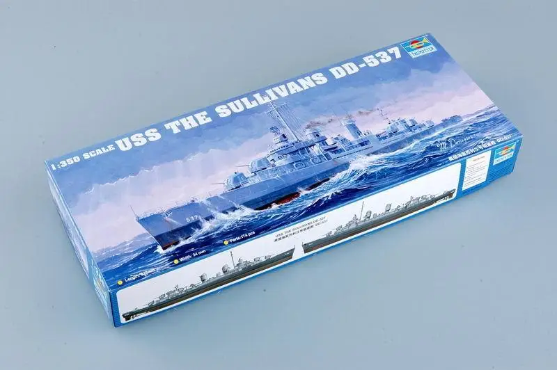 Trumpeter 1/350 05304 USS The Sullivans DD 537|Наборы для сборки моделей| |
