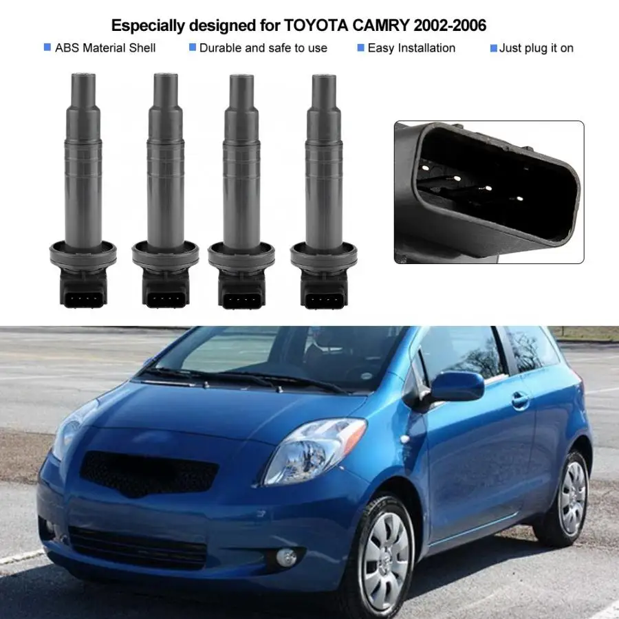 UF316 4 шт. катушка зажигания автомобильного двигателя для TOYOTA SCION xA xB ECHO PRIUS YARIS
