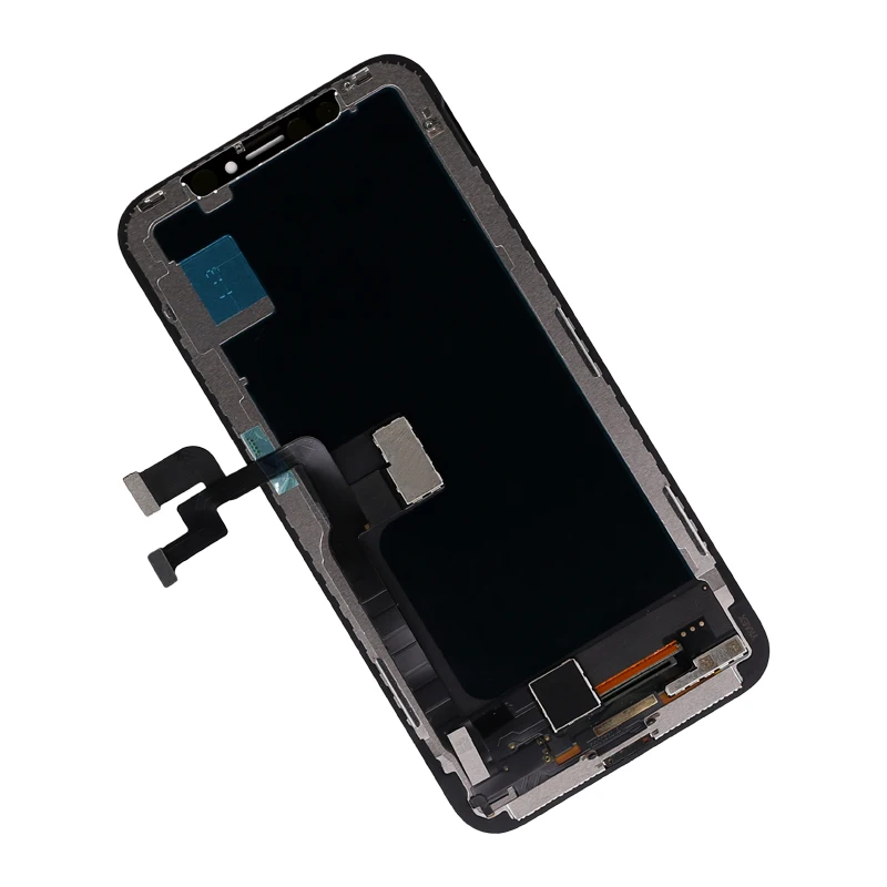 10 шт./лот для Iphone X LCD с кодирующий преобразователь сенсорного экрана в сборе