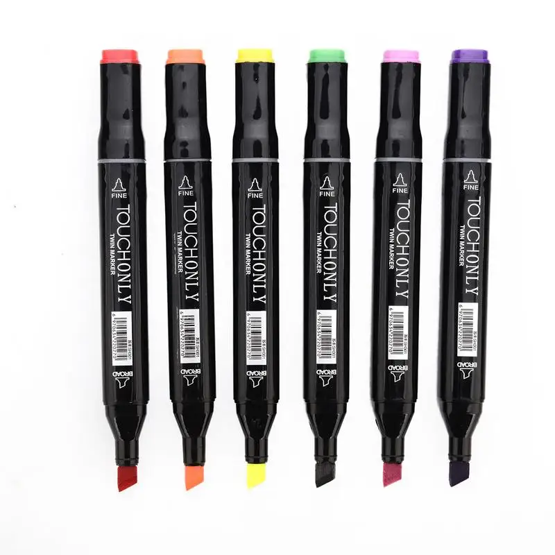 60 цветов/набор маркерных ручек для мультипликационного ландшафтного дизайна