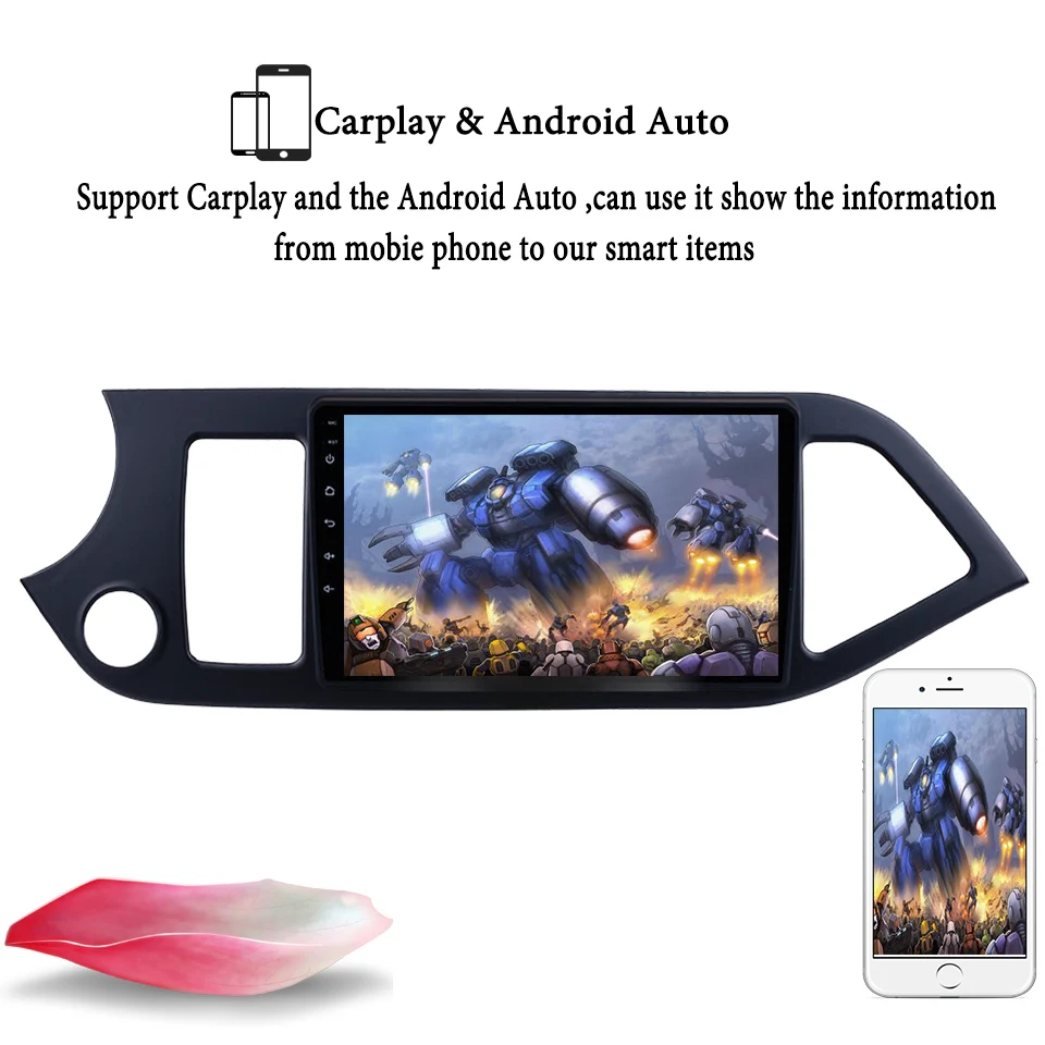 Автомагнитола 2DIN мультимедийный видеоплеер навигация carplay dsp GPS Android 10 0 без dvd для