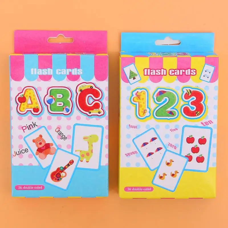 ABC английский алфавитная карточка 123 письменная для детей Обучающие игрушки