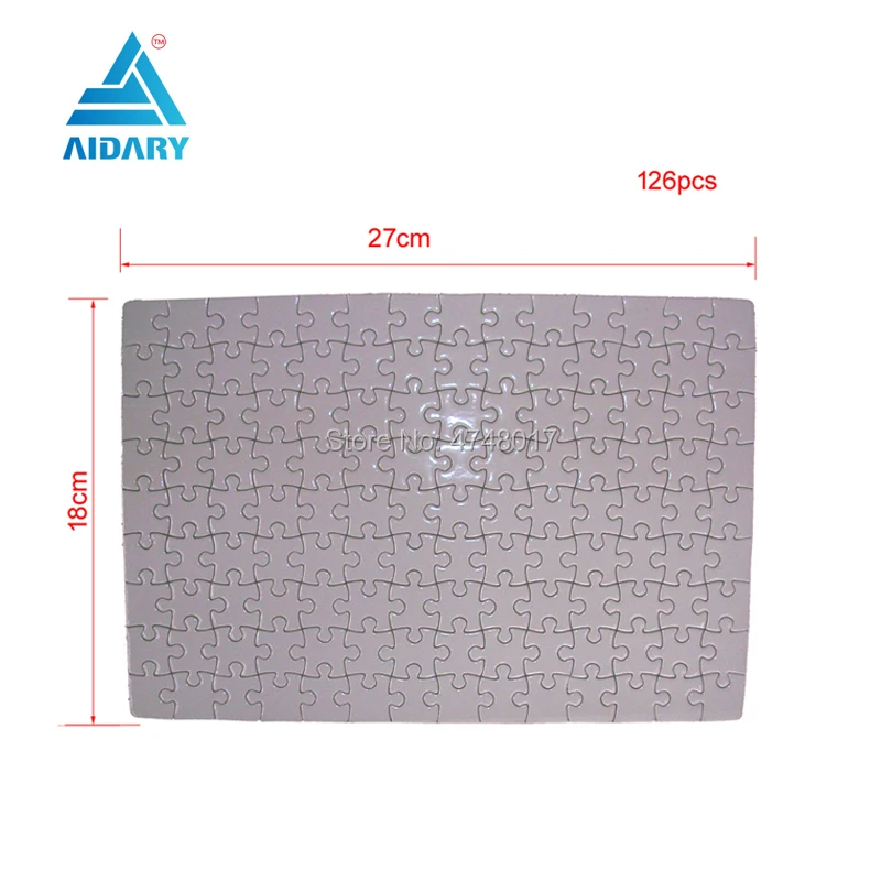 AIDARY 20pcs 13*18CM Customized Blank Jigsaw Puzzle 12small pieces | Компьютеры и офис