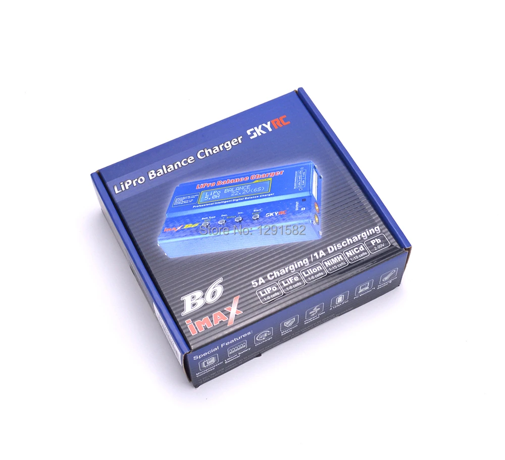 Оригинальный IMax B6 SKYRC 1 s 6s Lipo NiMh батарея баланс зарядное устройство для RC