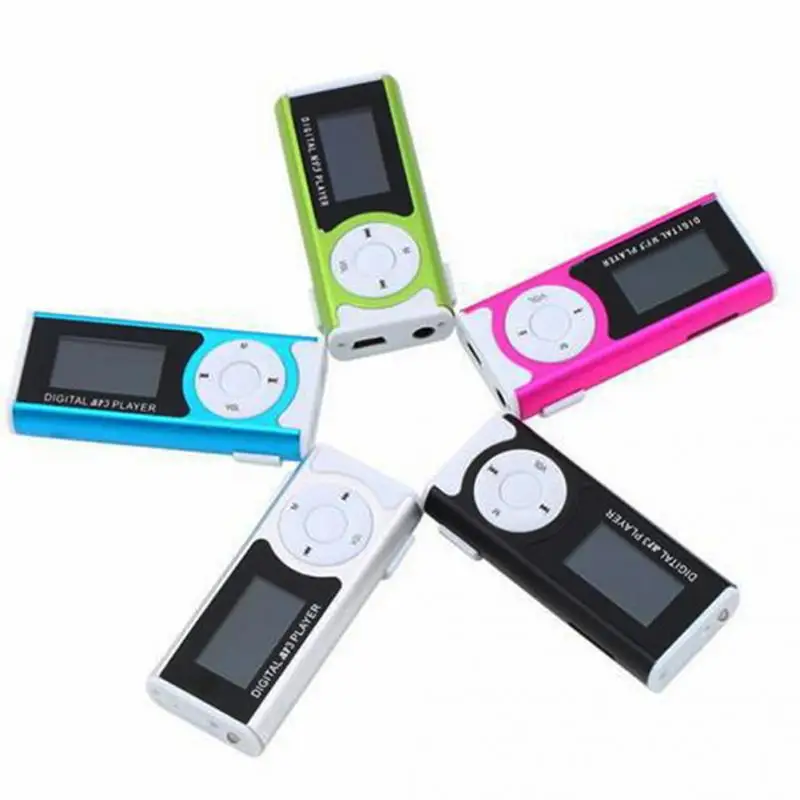 Мини 1 3 ЖК дисплей Дисплей MP3 плеер клип Тип Портативный с Динамик Функция