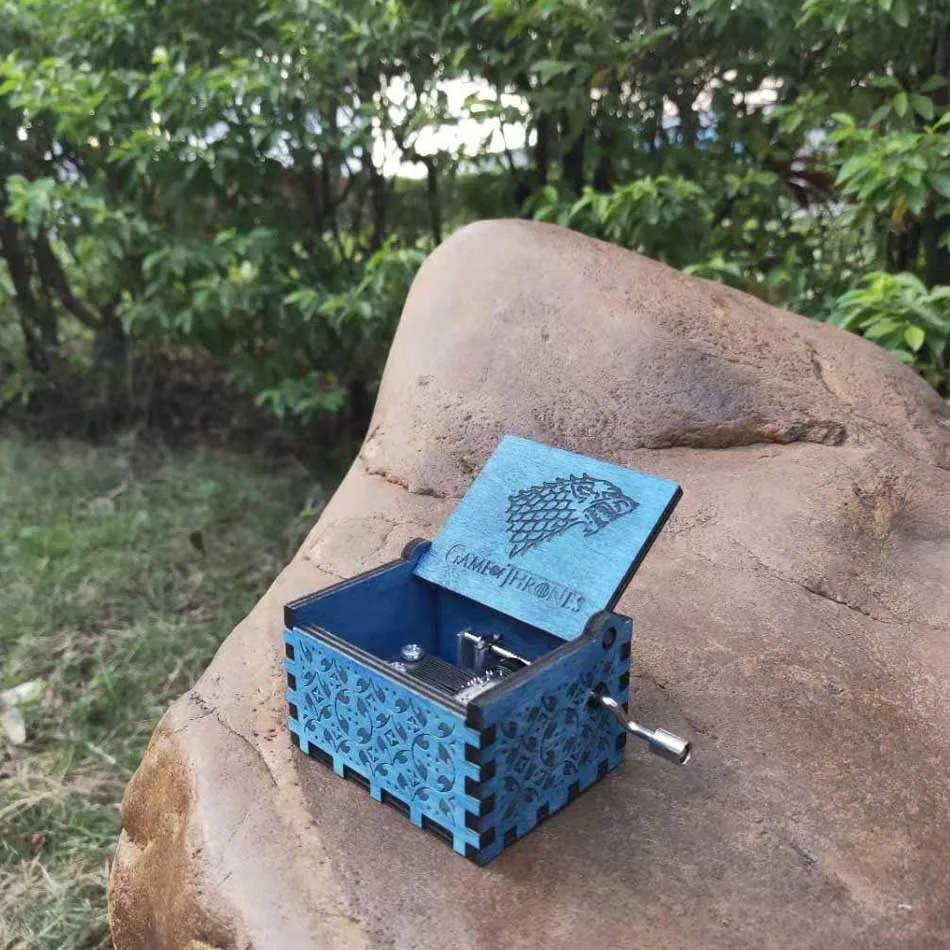 Новый черный Звездные войны музыкальная шкатулка Королевский играть Небесный