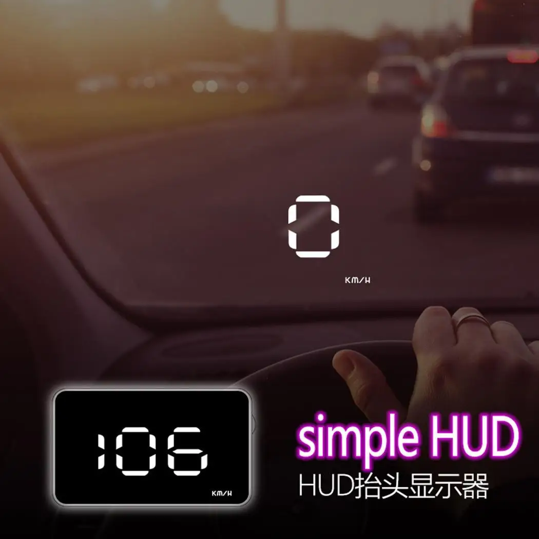 3 5 дюймов OBD HUD Автомобильный дисплей на голову Авто бортовой компьютер спидометр