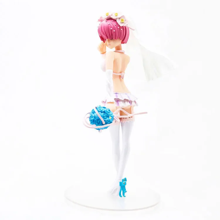 Экшн фигурки из аниме Re:life In A Different World From Zero Ram свадебное платье Re Rem сексуальные