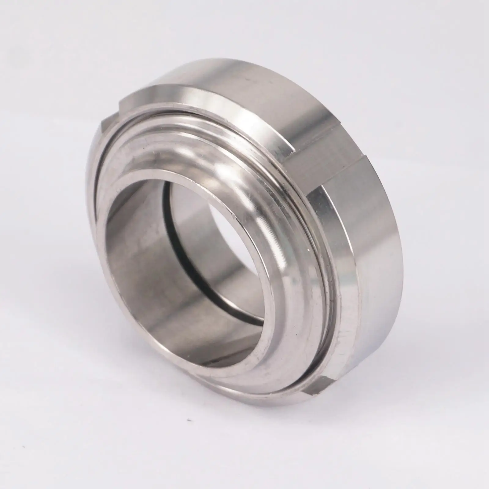 45mm Pipe OD 304 Stainless Steel Sanitary T-ThreadWeld On Socket Union Set Homebrew 229 PSI Hygiene Grade | Обустройство дома
