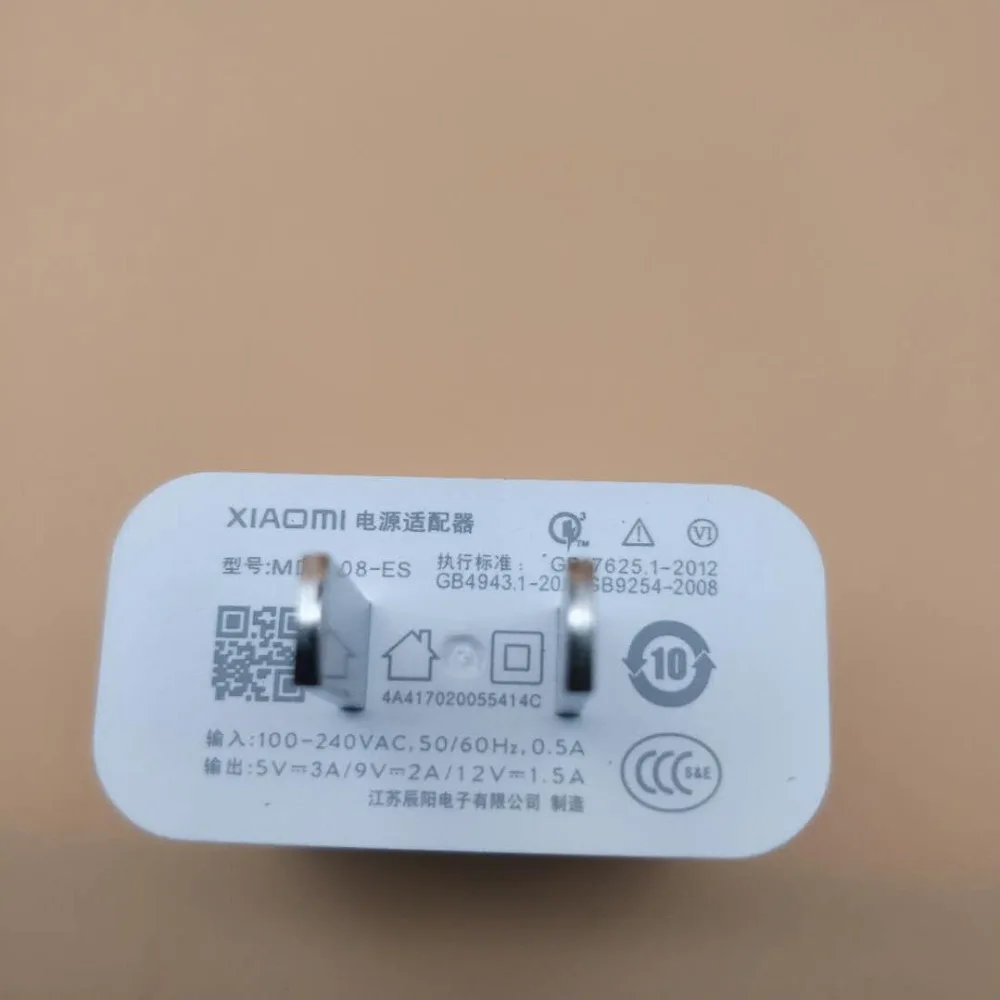 Оригинал XIAO mi 8 зарядное устройство 5 В/3A qc 3 0 Быстрая зарядка USB 1 Тип c кабель для se 6